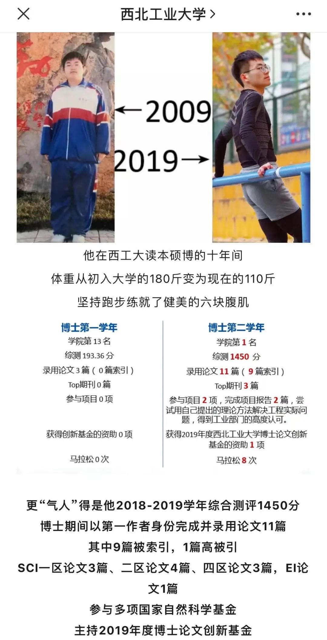高校教授“高调”简介刷屏!曾有学生减重70斤,团队总出学霸