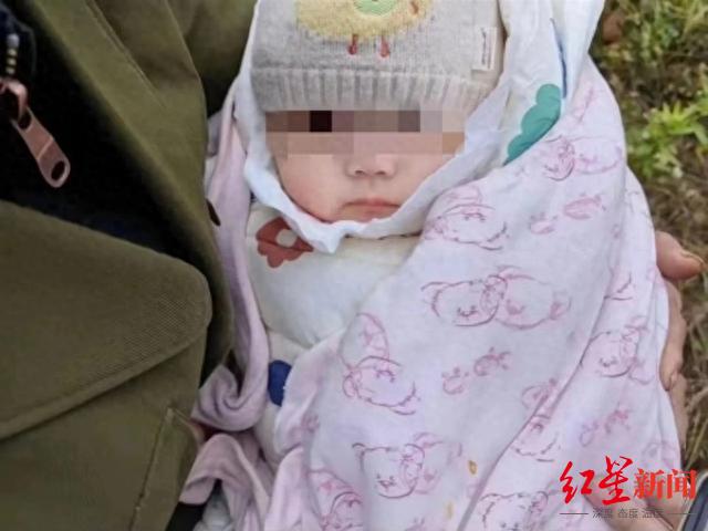 达州一女婴两月前被遗弃路边 福利院：警方找到原生家庭，已将其送回抚养