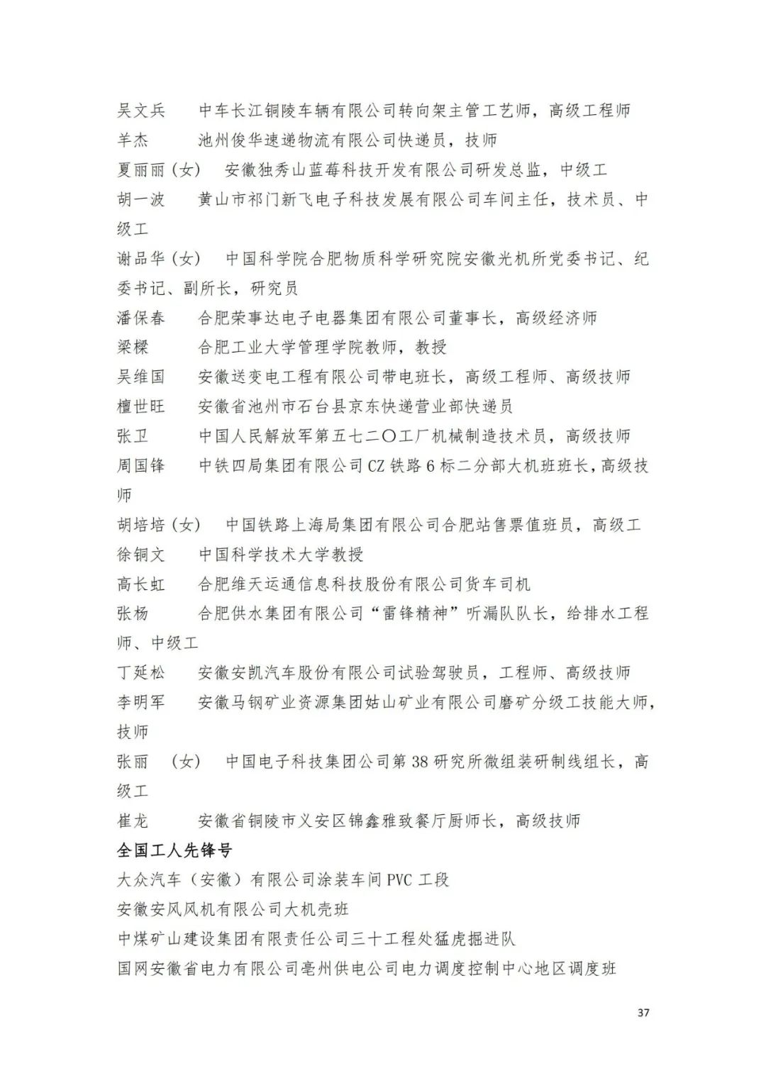 名单来了！中华全国总工会关于表彰2024年全国五一劳动奖和全国工人先锋号的决定→