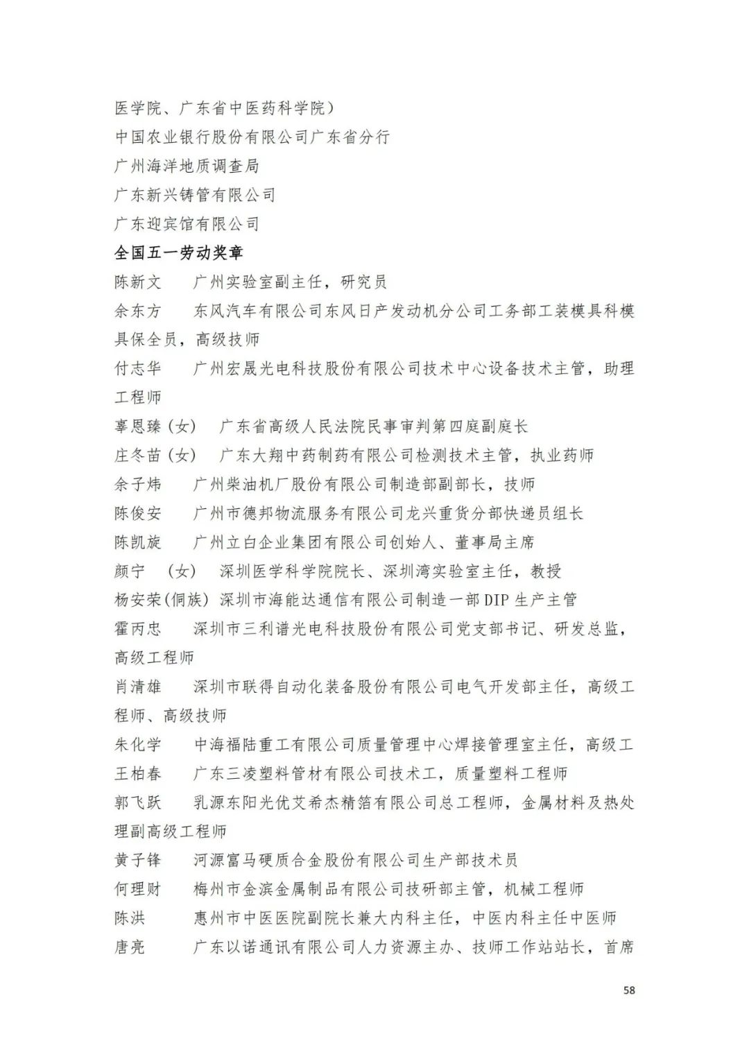 名单来了！中华全国总工会关于表彰2024年全国五一劳动奖和全国工人先锋号的决定→