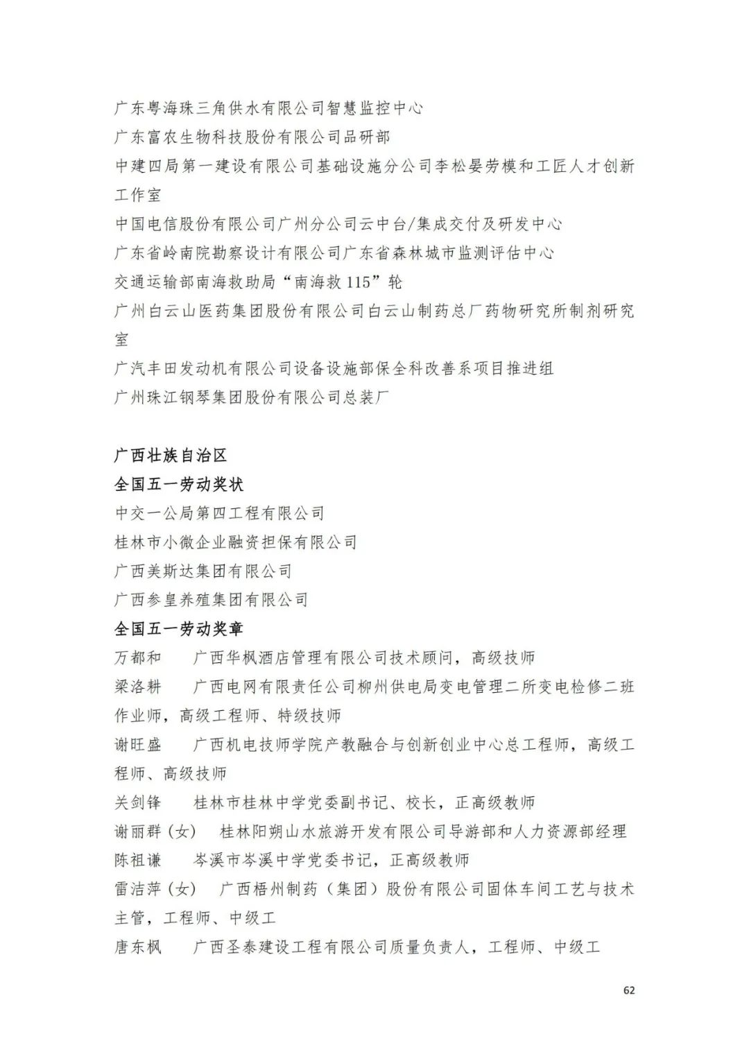 名单来了！中华全国总工会关于表彰2024年全国五一劳动奖和全国工人先锋号的决定→