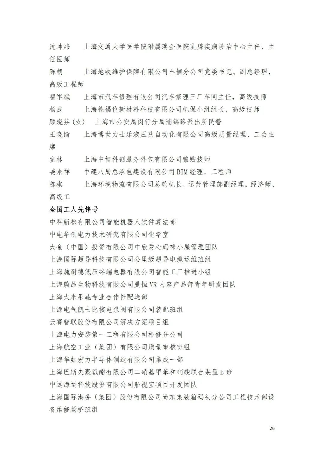 名单来了！中华全国总工会关于表彰2024年全国五一劳动奖和全国工人先锋号的决定→