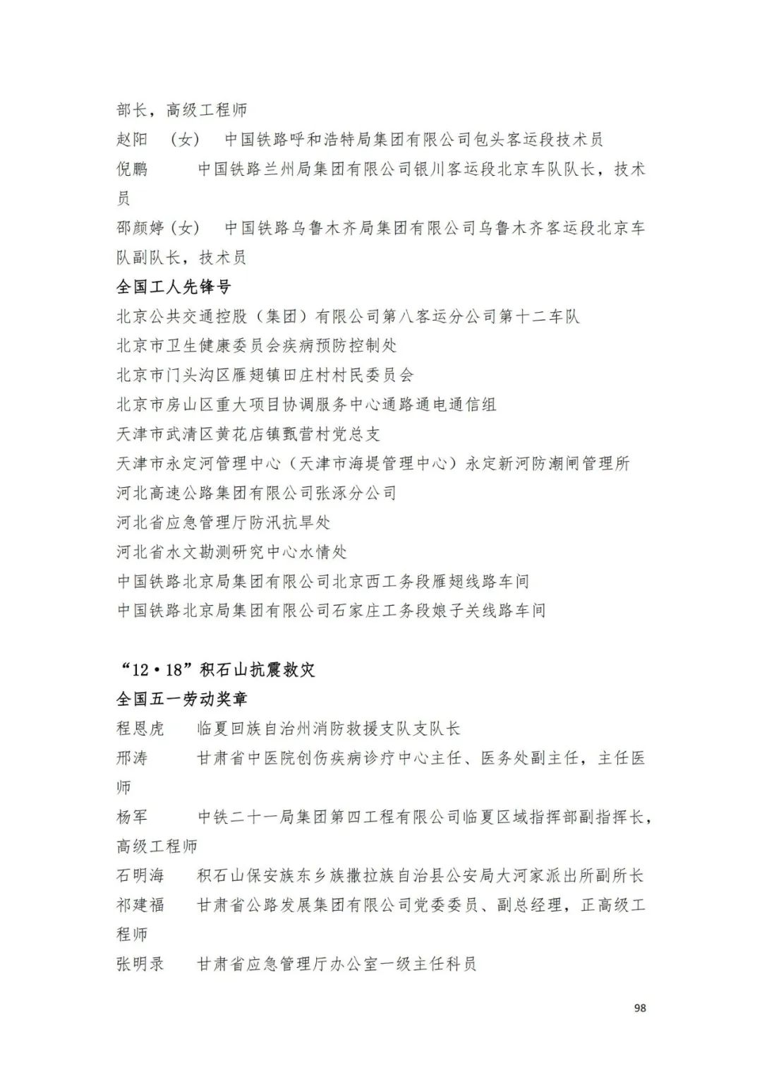 名单来了！中华全国总工会关于表彰2024年全国五一劳动奖和全国工人先锋号的决定→