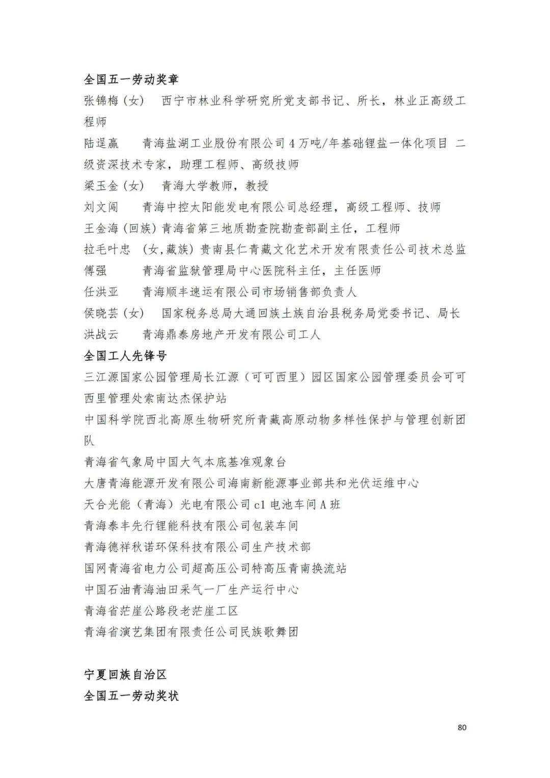 名单来了！中华全国总工会关于表彰2024年全国五一劳动奖和全国工人先锋号的决定→
