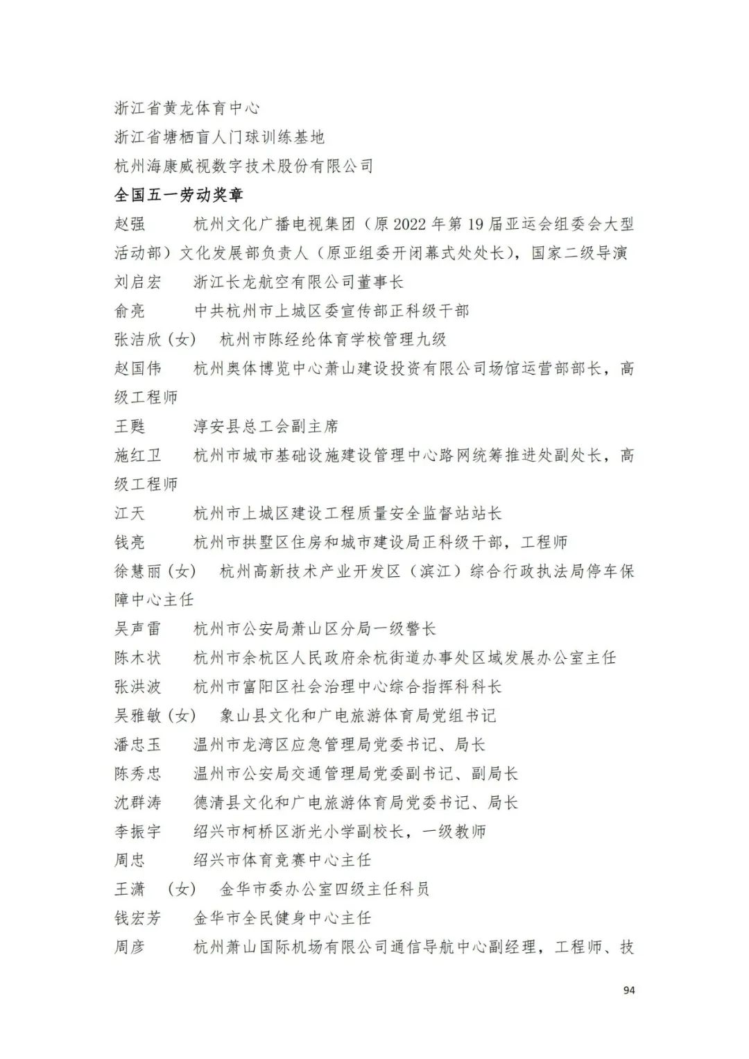 名单来了！中华全国总工会关于表彰2024年全国五一劳动奖和全国工人先锋号的决定→