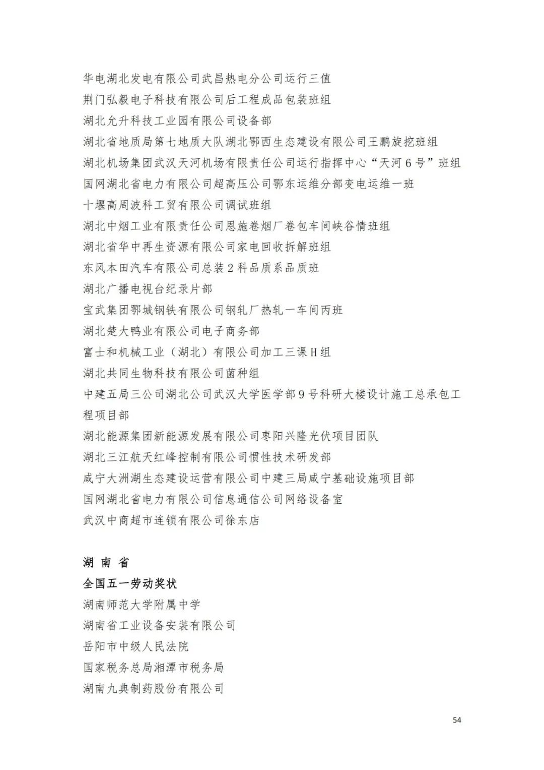 名单来了！中华全国总工会关于表彰2024年全国五一劳动奖和全国工人先锋号的决定→