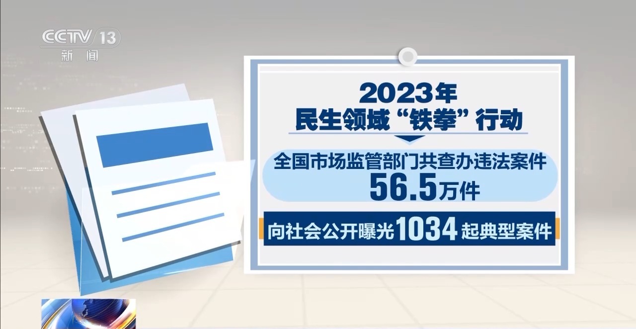 市场监管总局公布2023年“铁拳”行动十大典型案例