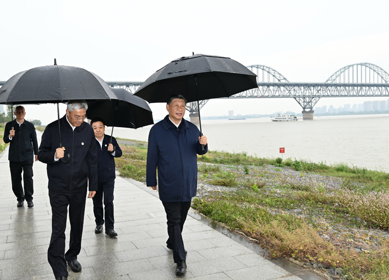 跟着总书记看中国 | 九江:打造长江“最美岸线”