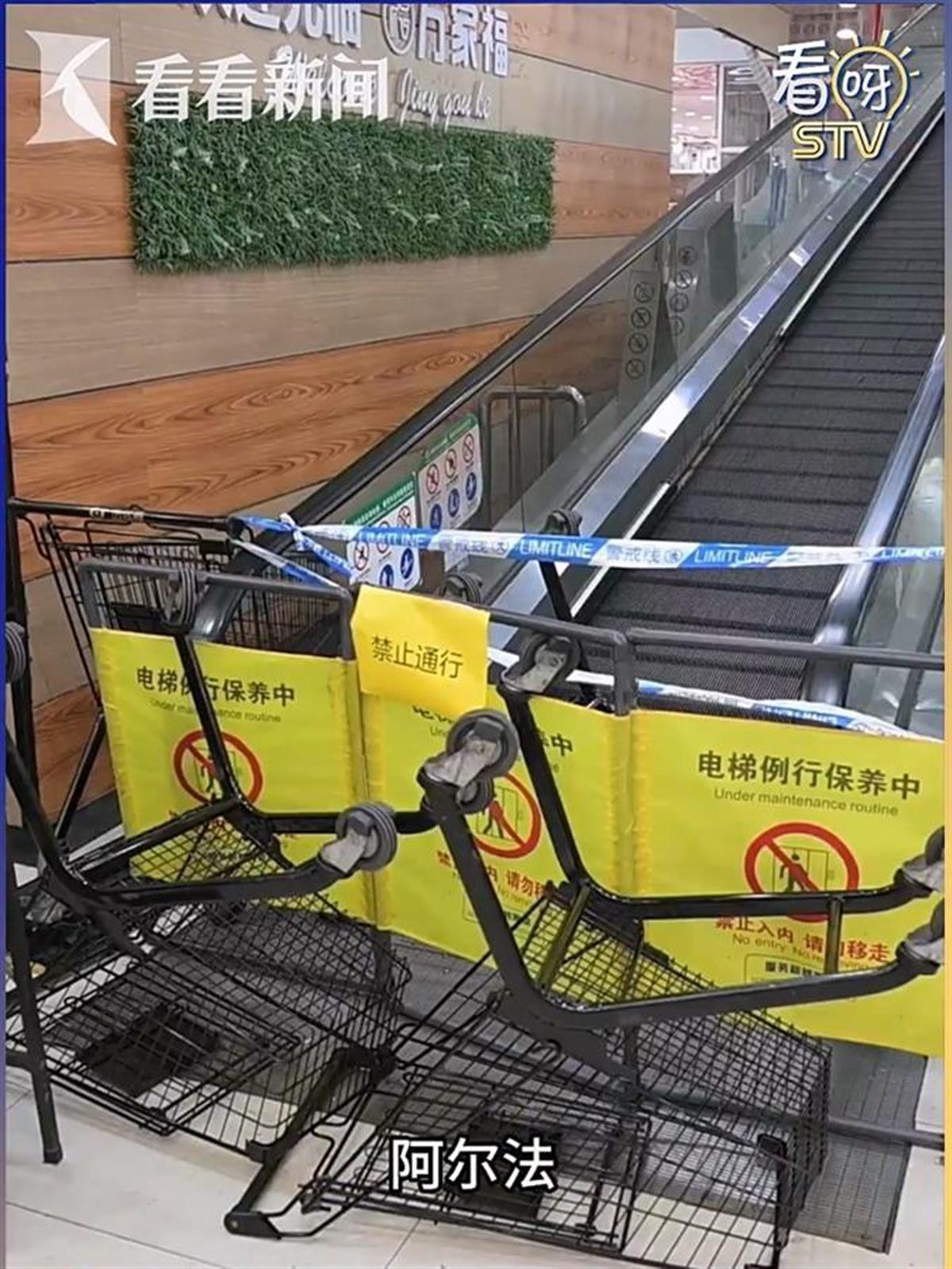 “女子半截身体被卷入扶梯”涉事单位被立案调查，电梯维保公司回应