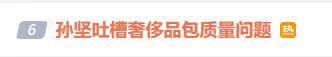几万一只的包掉漆掉毛？孙坚吐槽奢侈品包质量问题冲上热搜 销售回复：天气太热
