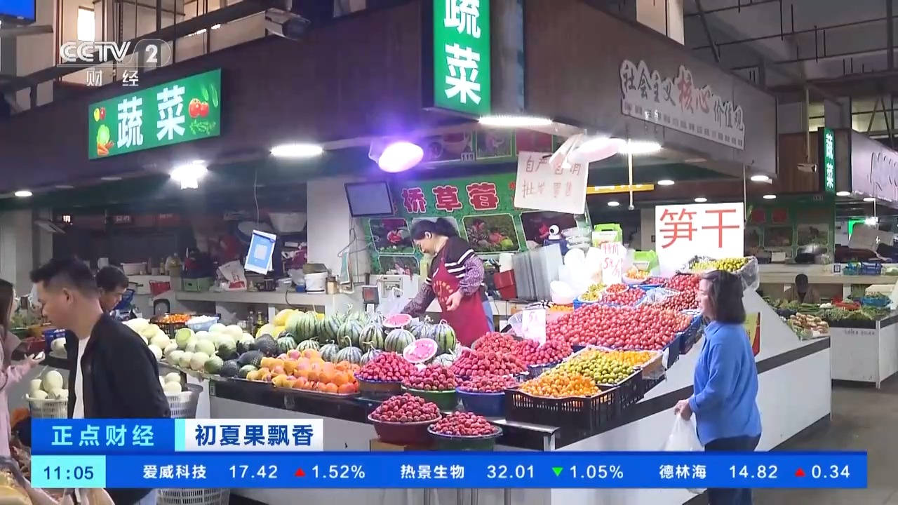 你爱吃的水果便宜了!西瓜价格还能再降