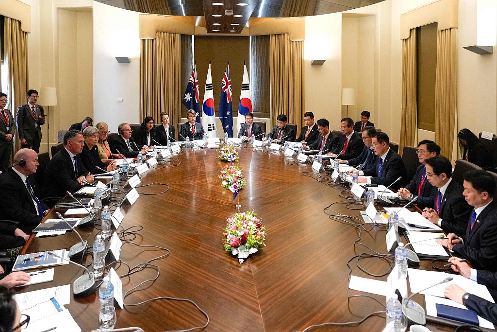 韩澳“2+2”会议探讨韩方加入奥库斯，澳防长：日方也可能参与