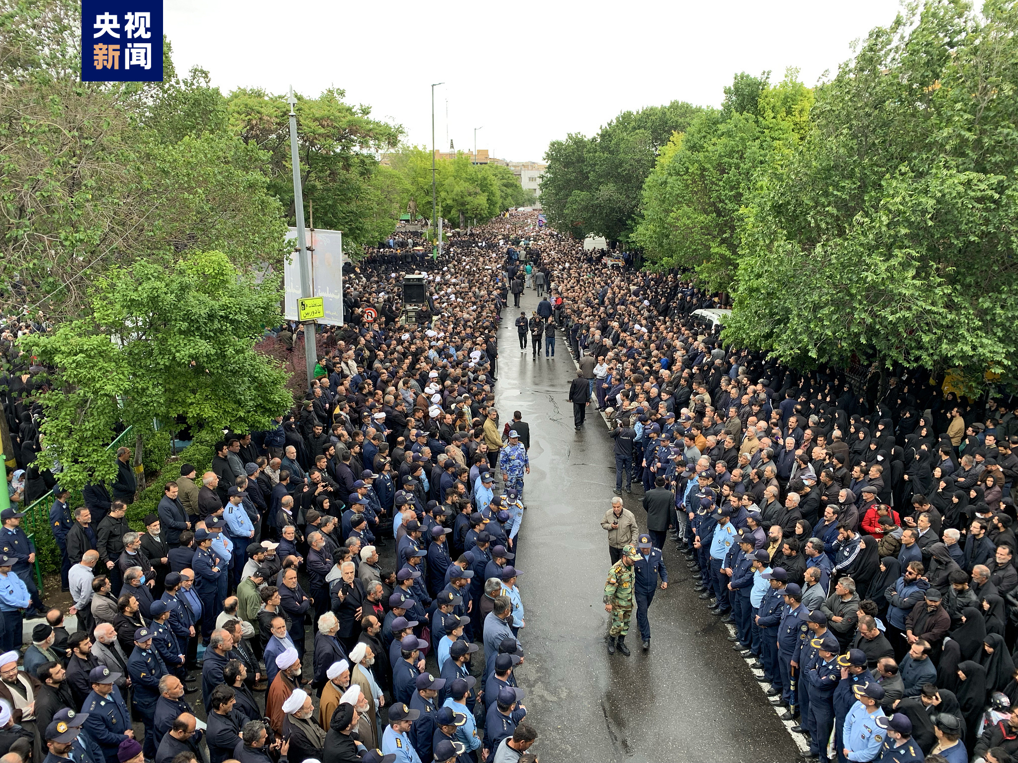 伊朗将为总统莱希等直升机事故罹难者举行五场遗体告别仪式