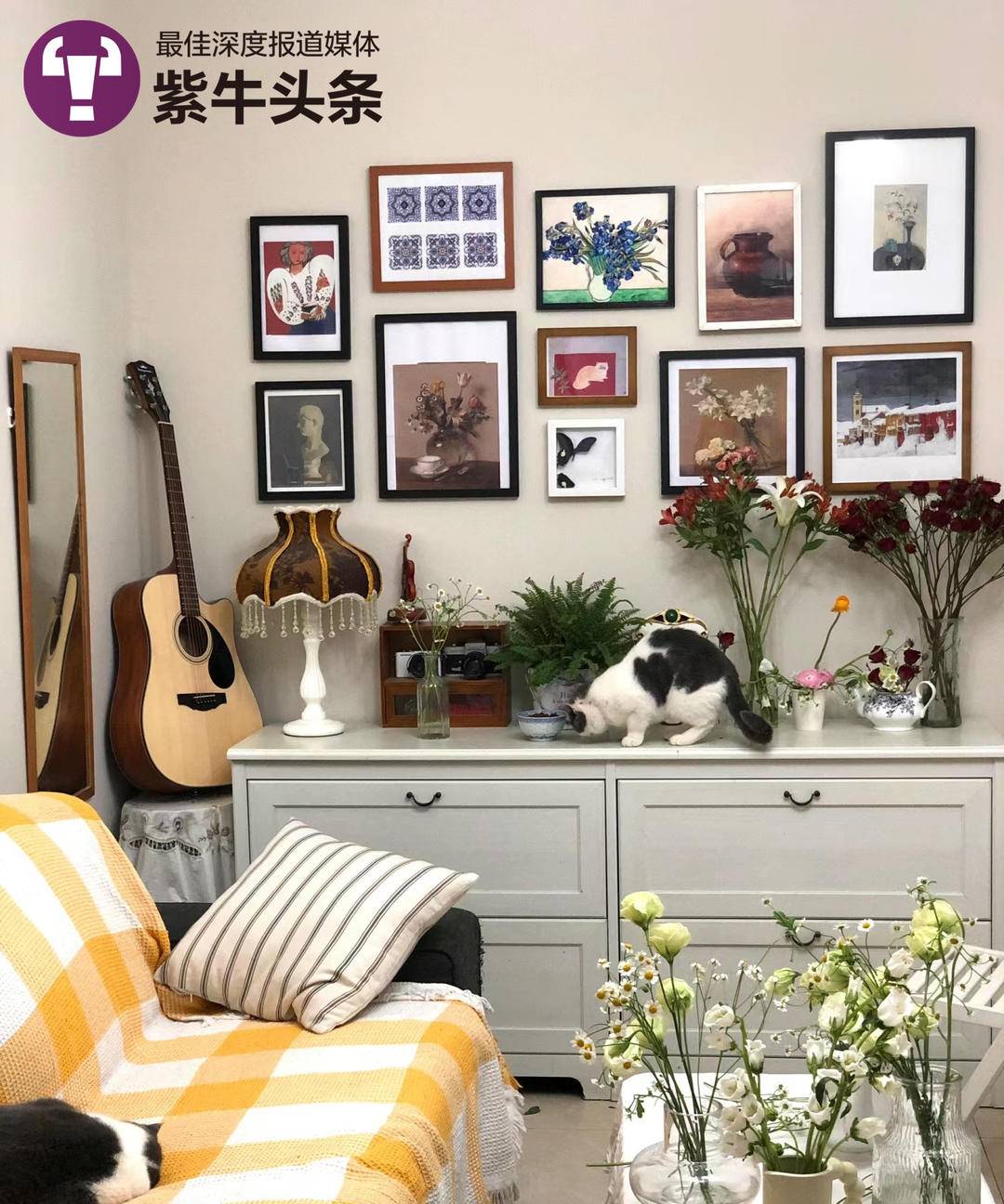 花艺女孩把外婆的“老破小”改造成浪漫小屋，成了剧组拍摄网红打卡地