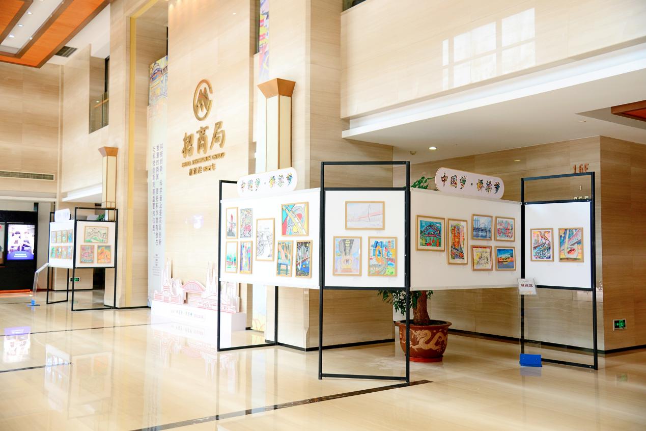 第二届中国梦·桥梁梦主题公益画展举行