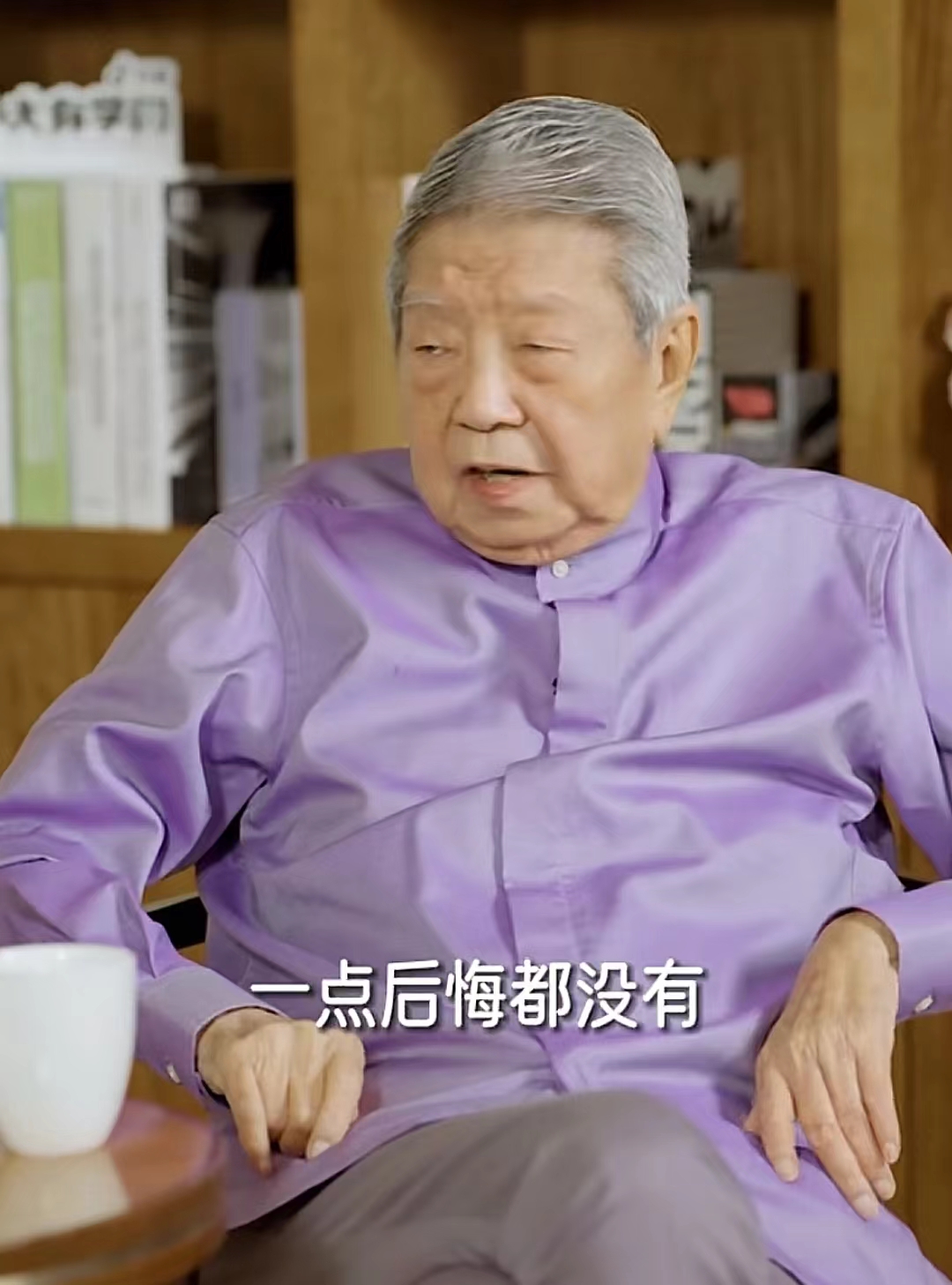 82岁蔡澜谈无儿无女是否遗憾：一点儿后悔都没有