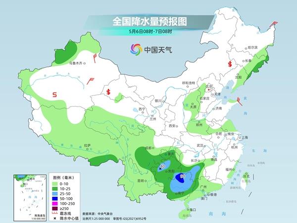 今起西藏等地将迎降雪 南方多地仍有降雨 全国天气速览