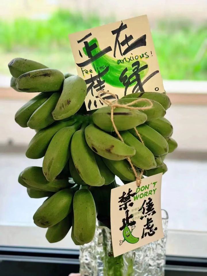 一家开了二十几年的水果店,只卖香蕉,没有“蕉绿”