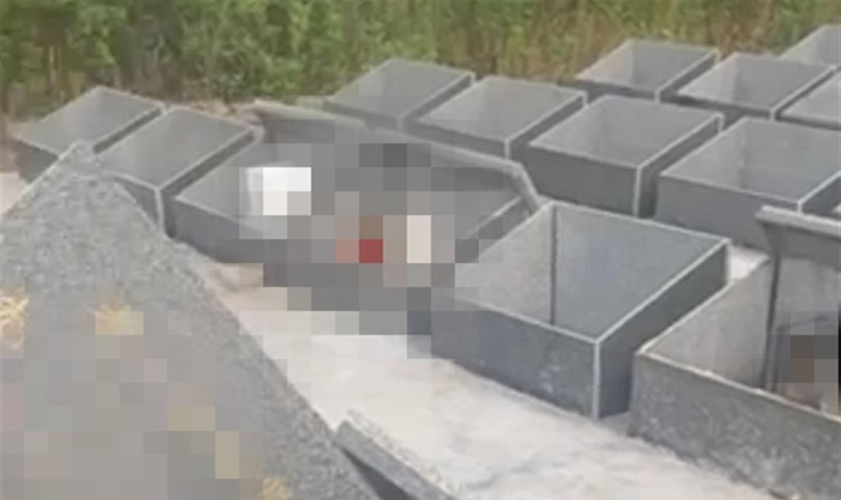 南通一公墓数十个墓盖被掀开，目击者称骨灰盒露出，警方正在调查