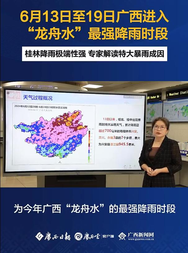 桂林降雨量破38个气象站纪录，防汛应急响应提升为一级