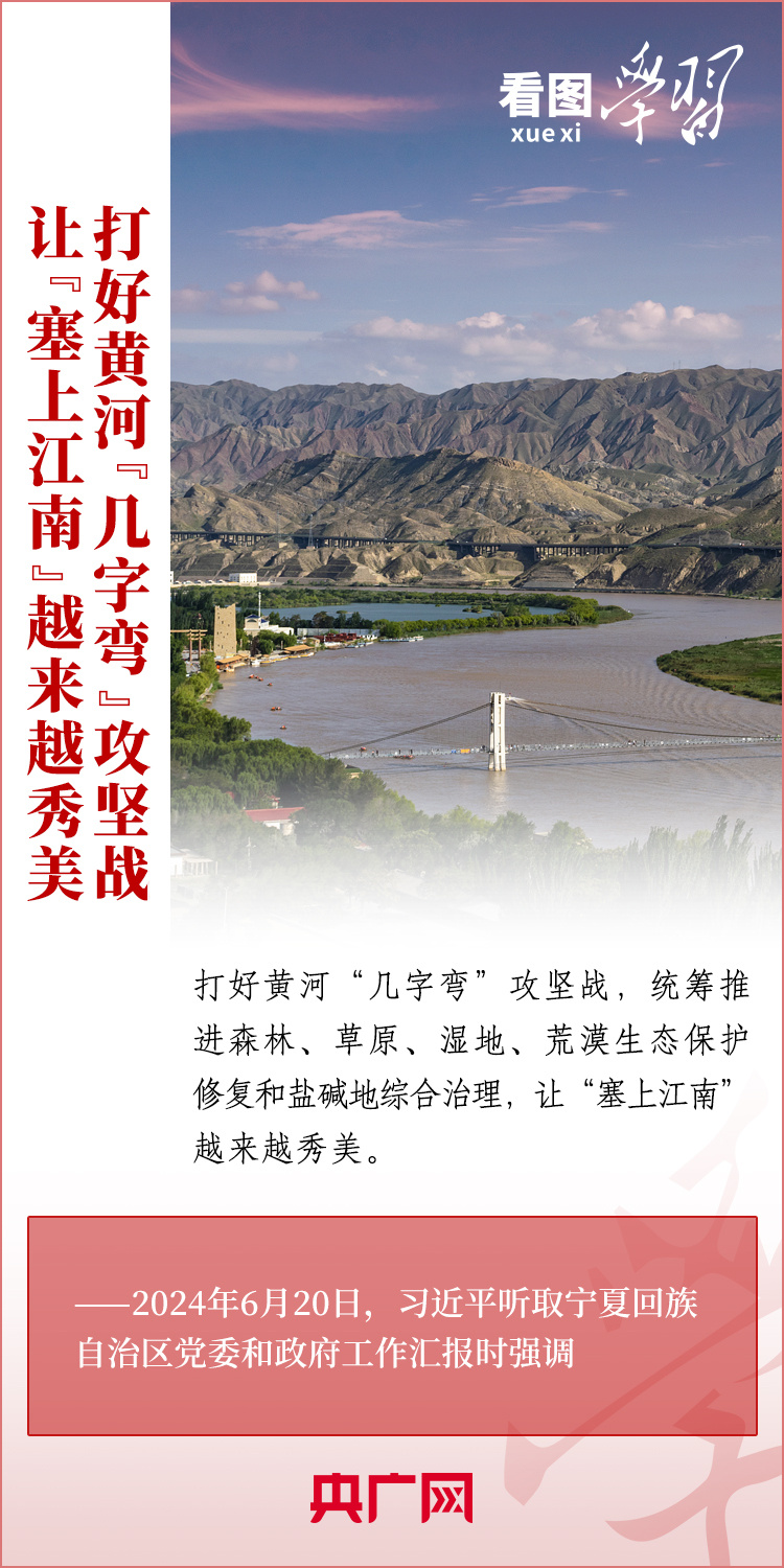 看图学习丨加快建设美丽新宁夏 总书记作出重要指引
