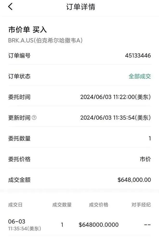 巴菲特公司股票暴跌99.97%，有人“抄底”成功，纽交所：全部作废！投资者称“倒欠券商近500万元”