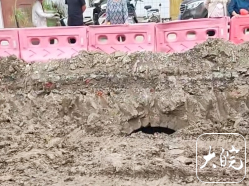 安徽寿县一工地发现汉代古墓? 文物部门已介入