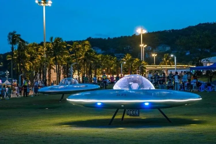 以后坐“飞碟”去上班？从一架“UFO”看大湾区的低空经济
