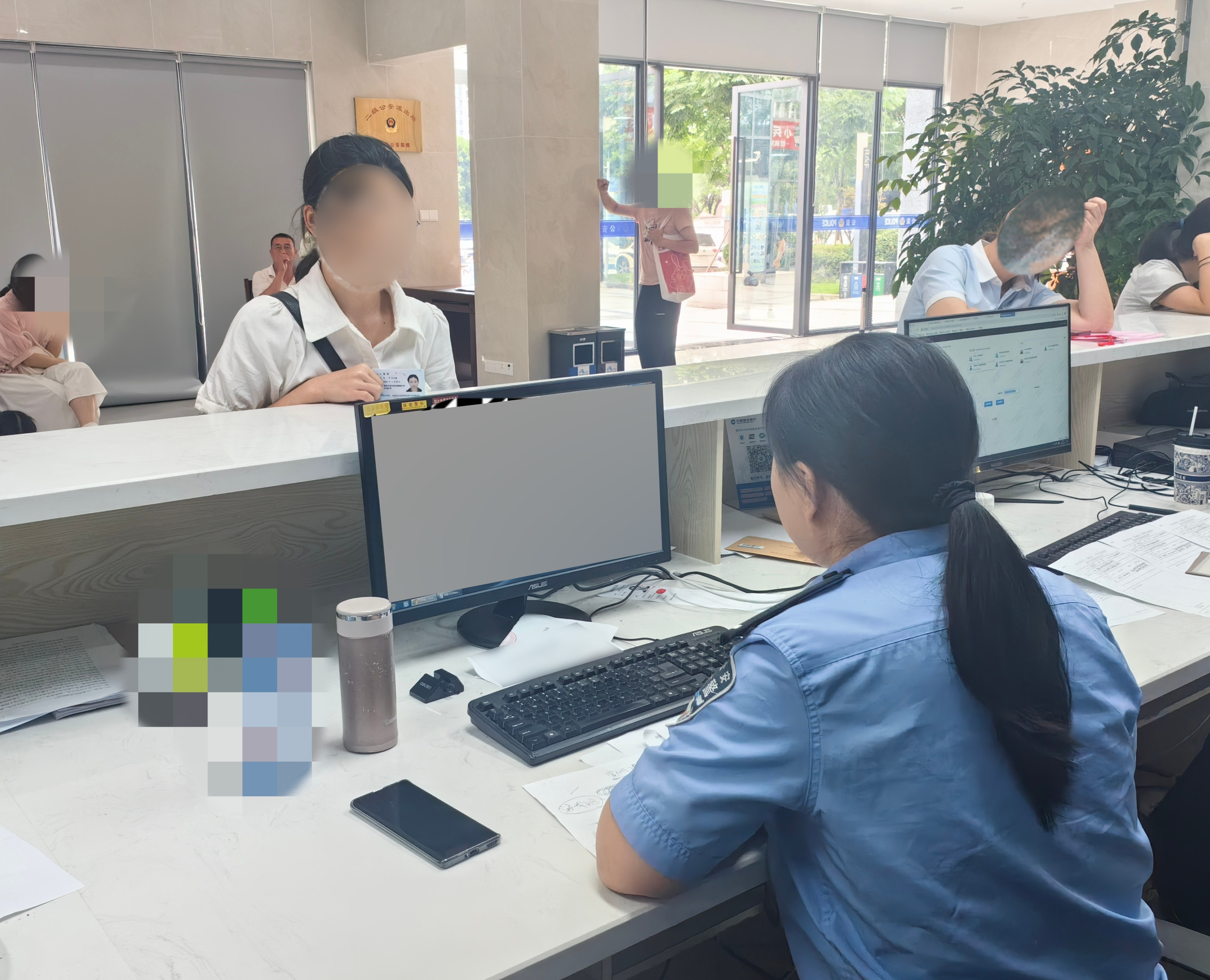 2民警询问兼职受害人被骗经过