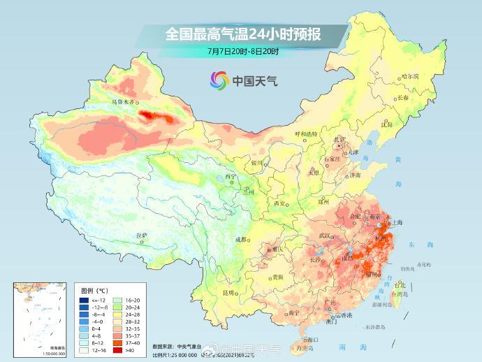 杭州热到全国第一！南方大范围高温持久“续航”