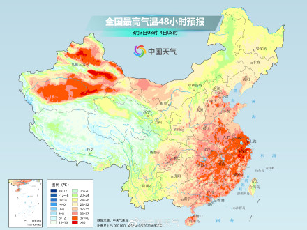 北方多轮降雨接连登场 南方高温发展增强多地冲击40℃