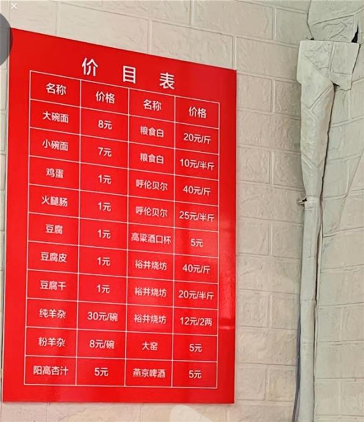 大同因“阴阳价”被查的面馆重新开张:明码实价7元一碗,顾客太多后来无面可卖