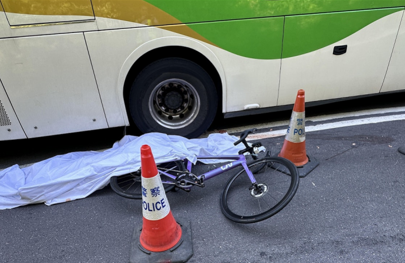 31岁内地女网红在香港骑行遭遇车祸身亡！司机已被拘捕