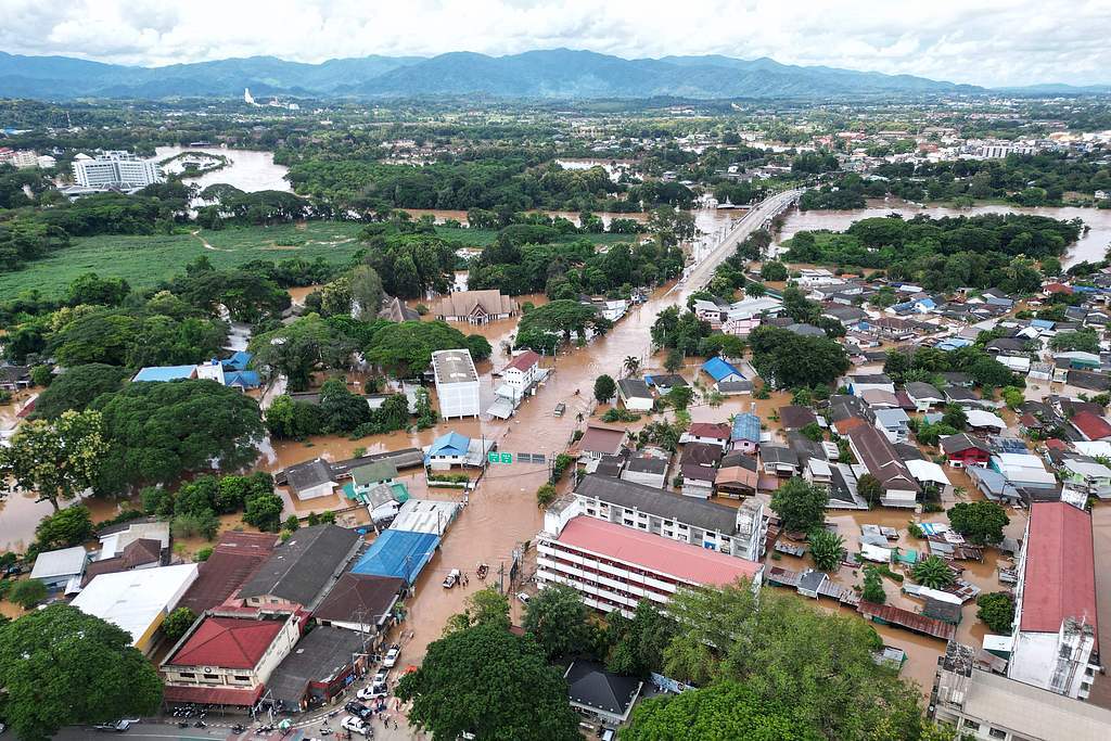 泰国多地发生洪涝灾害 我驻清迈总领馆发布提醒→