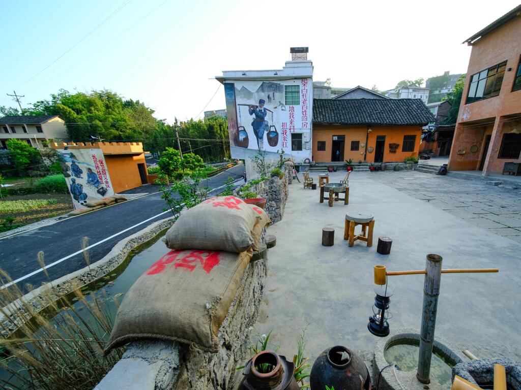 邱石壩紅軍長(zhǎng)征宿營(yíng)遺址群。蒲德貴 攝