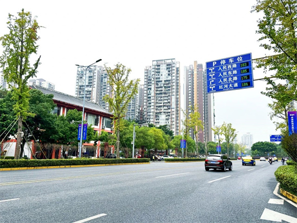 永川區(qū)智慧停車三期工程?；顒又鬓k方供圖