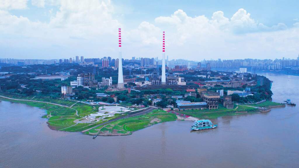 “兩江四岸”治理提升九龍半島段項目一期項目。九龍坡區住房城鄉建委供圖