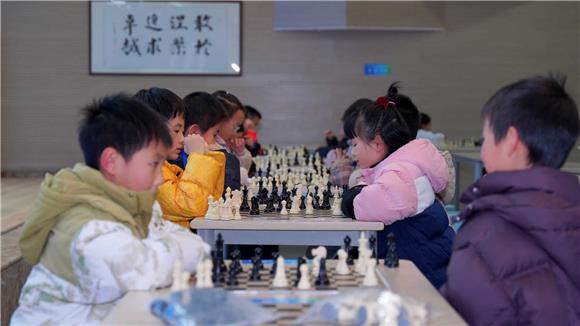 2025年春季重慶市國際象棋等級賽。金鳳鎮供圖