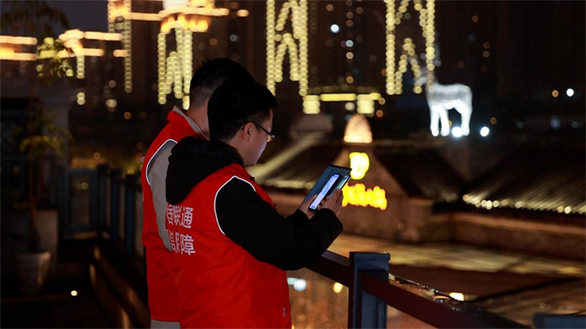 春晚重庆分会场通信保障 中国联通供图