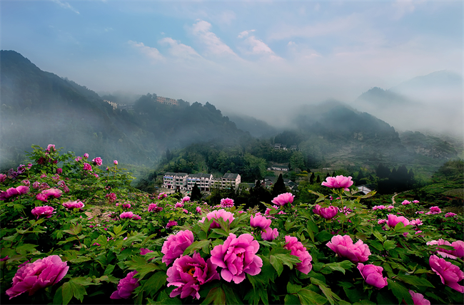 恺之峰旅游区。垫江县委宣传部供图 第1眼-TV华龙网发