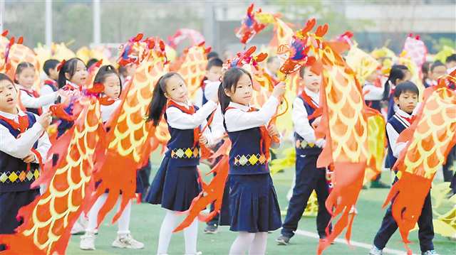 流汗水、有笑声、学技能……重庆中小学大课间“动”得精彩