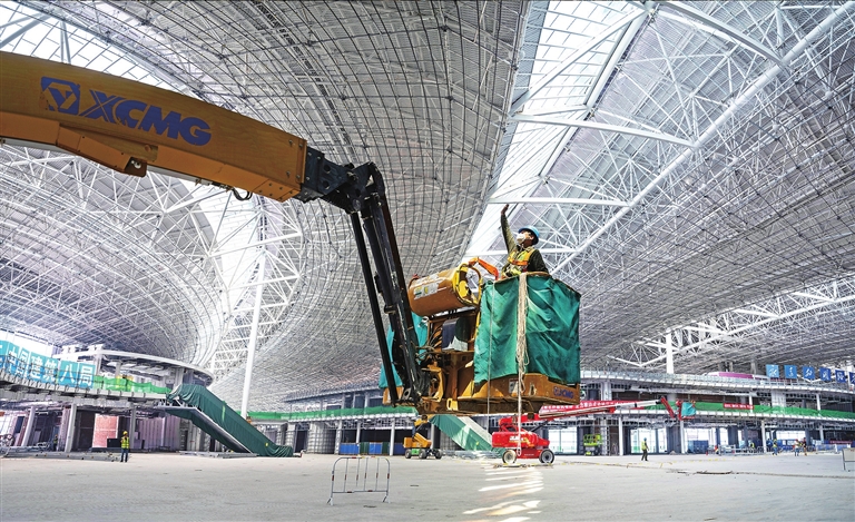 鲲鹏展翅蓄势待飞 ——走进建设中T3B航站楼