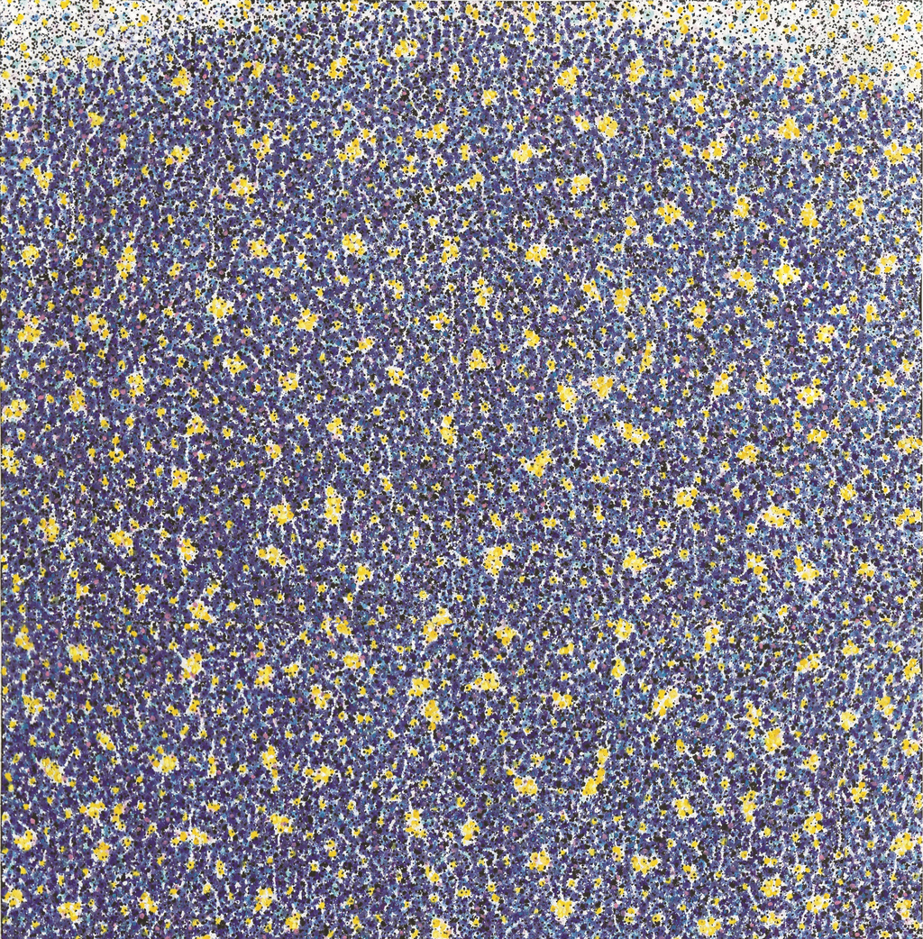赵红《紫玉》收藏画（2023） 68x69cm  水印版画