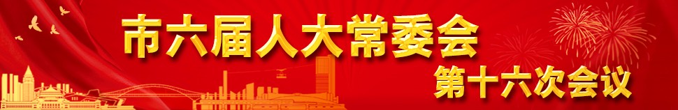 市六届人大常委会第十六次会议