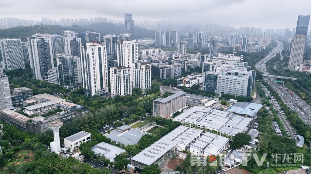 三狼公园园区全景。第1眼TV—华龙网记者辛飞 摄