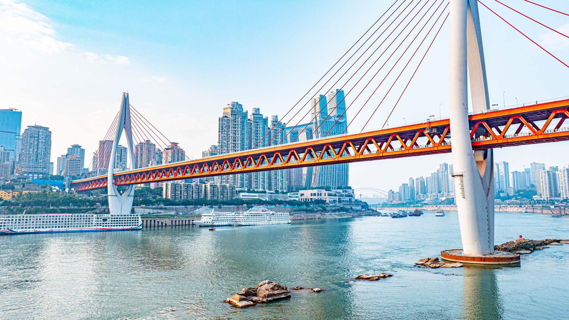 重庆城市风光。重庆市生态环境局供图