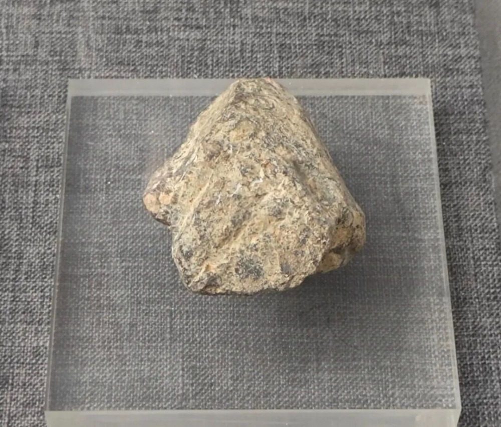 巫山龙骨坡遗址出土的石制品。受访者供图