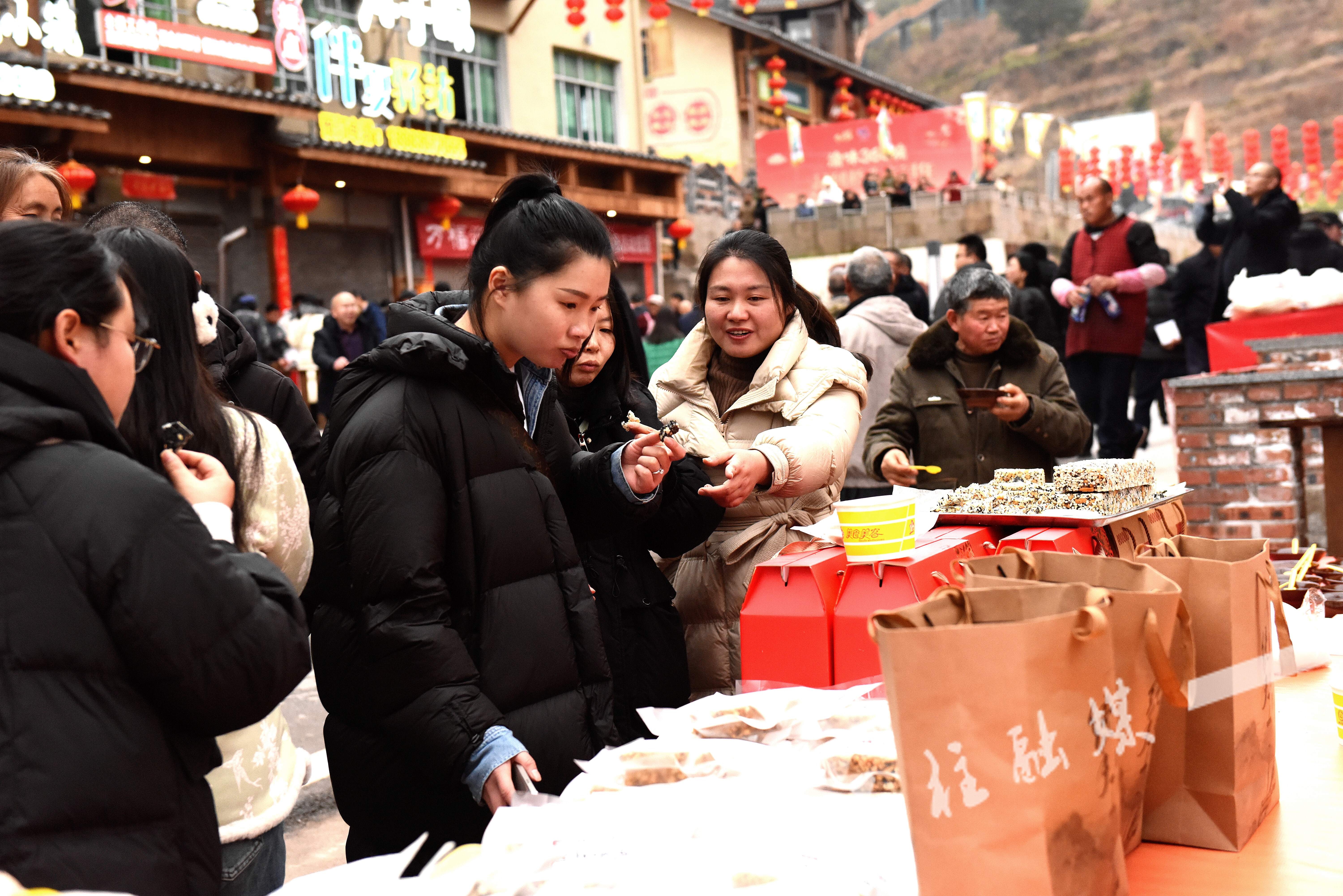 陶然居瓦屋小镇“年味集市”活动现场 (4)