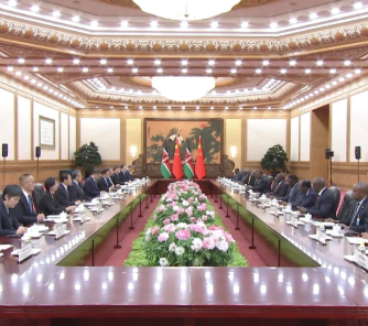 独家视频丨习近平：将中肯关系定位提升至新时代中肯命运共同体