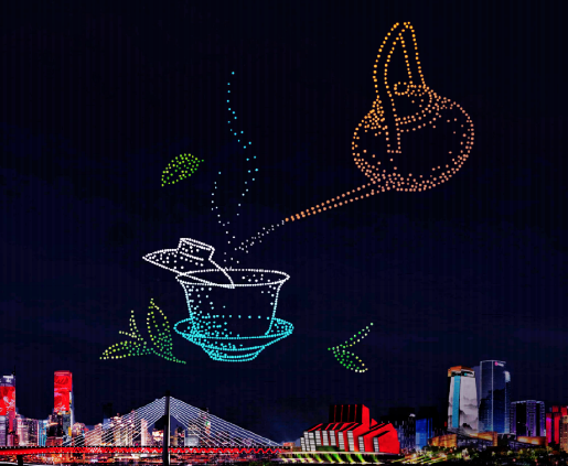 今晚九点，“魅力重庆”无人机灯光秀端午场，有大动作 ！